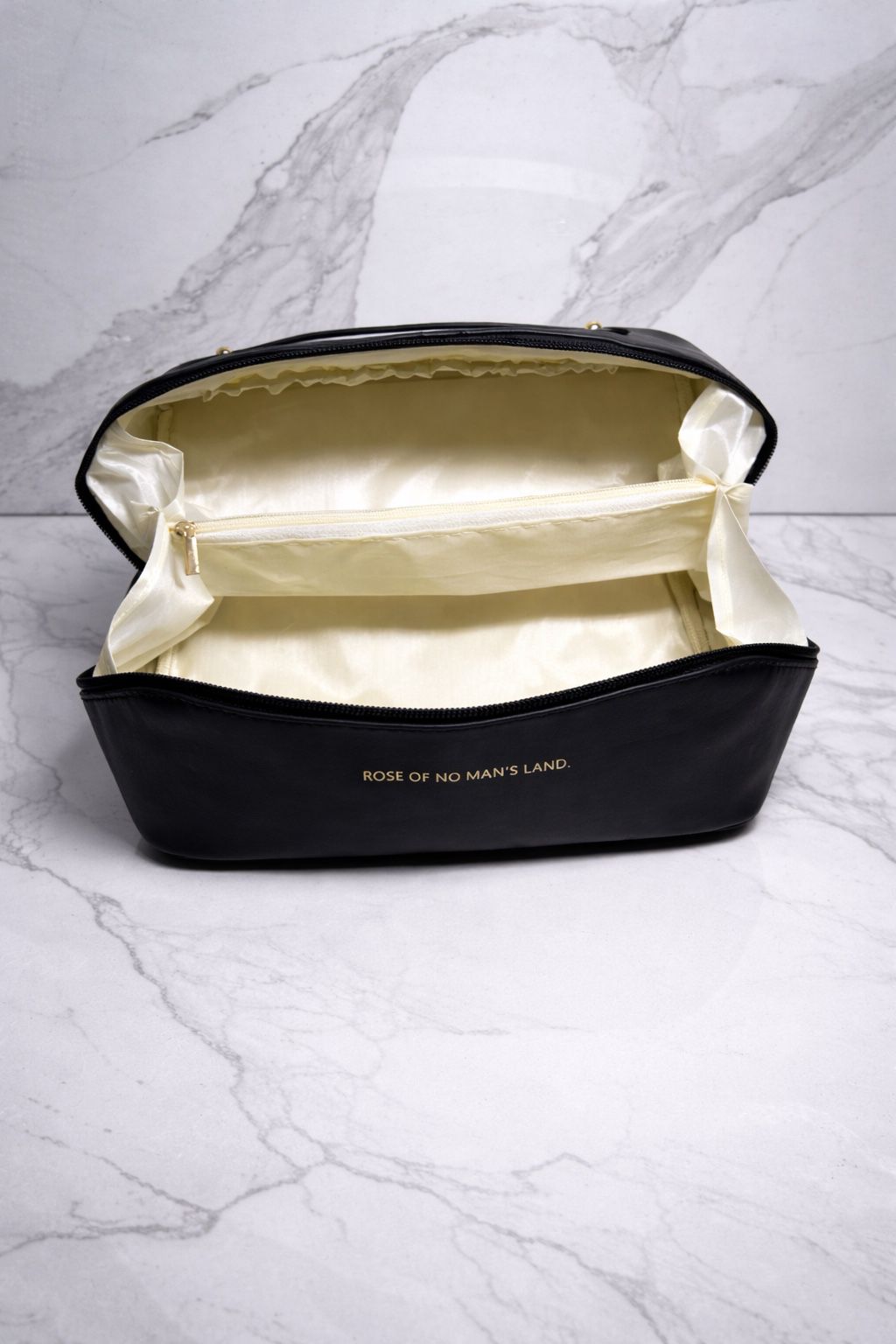 Luxury Black Makeup Bag