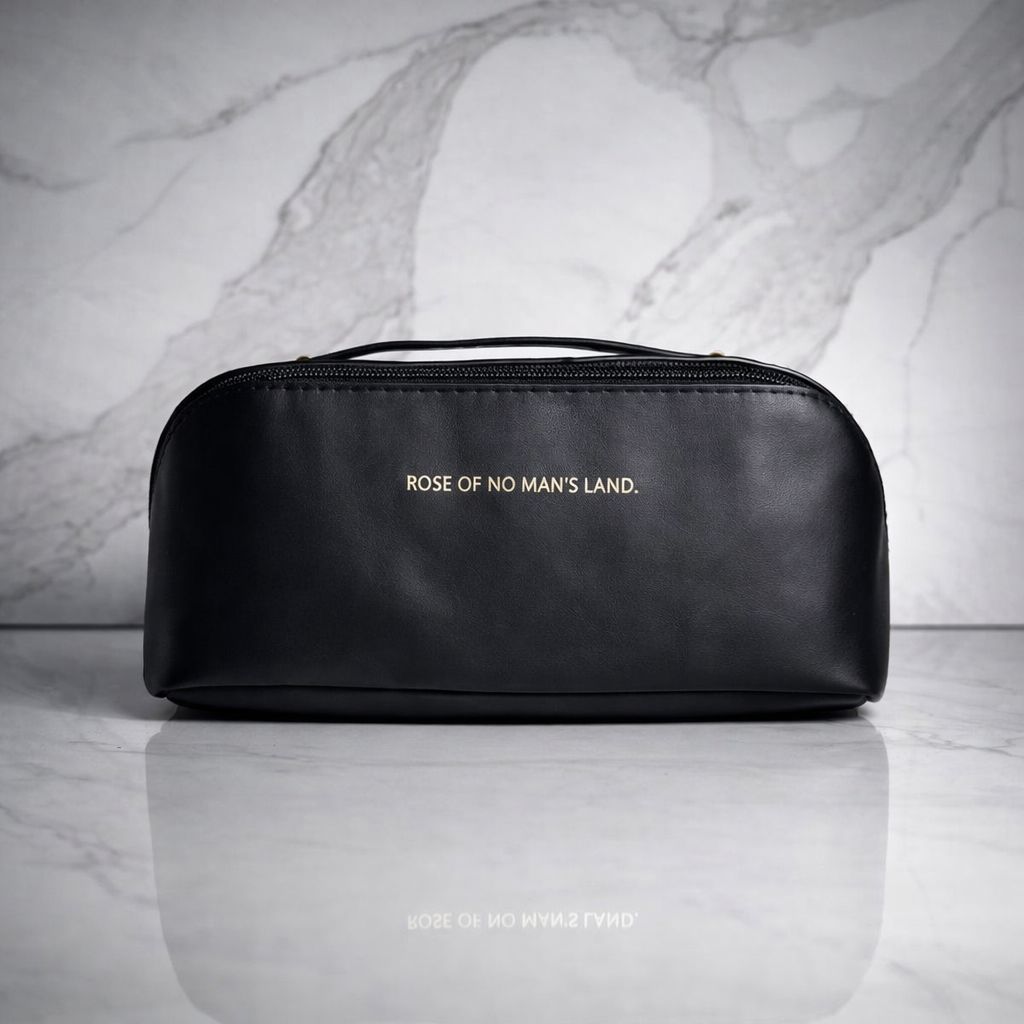 Luxury Black Makeup Bag